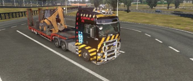 MAN MAN Schwer Transporter  Eurotruck Simulator mod