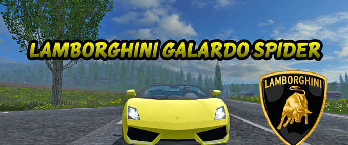 PKWs Lamborghini Gallardo Spyder Landwirtschafts Simulator mod
