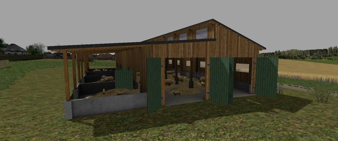 Gebäude Schafstall Landwirtschafts Simulator mod