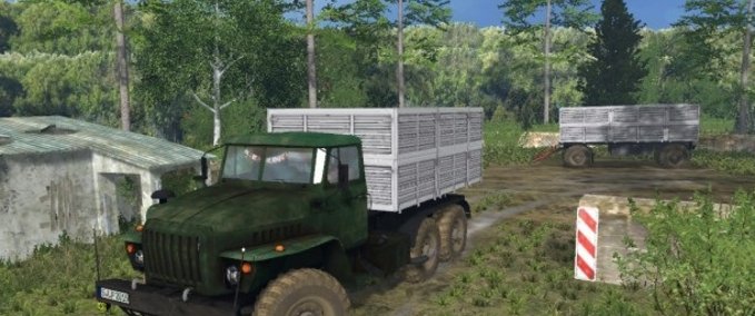 Ural 4320 und Trailer Mod Image
