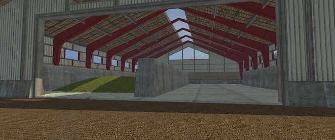 Gebäude mit Funktion Silo Halle Landwirtschafts Simulator mod