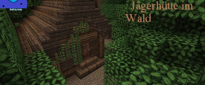 Maps Jägerhütte im Wald Minecraft mod