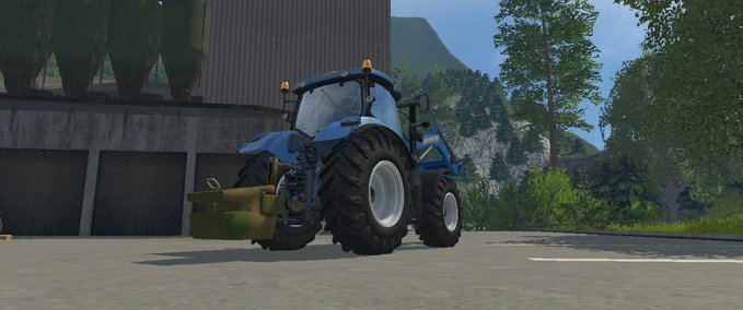 Gewichte 1500 kg Gewicht mit Zugmaul Landwirtschafts Simulator mod