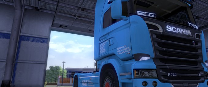 Skins German Groningen Transport Eurotruck Simulator mod