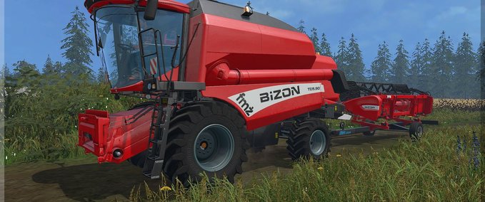 Sonstige Selbstfahrer Bizon TC590 Prototyp Landwirtschafts Simulator mod