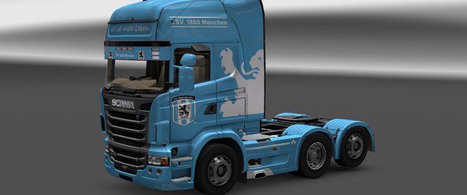 Skins Tsv 1860 München Scania Skin Eurotruck Simulator mod