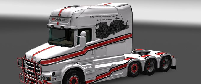 Skins MDE Logistics GmbH Eurotruck Simulator mod