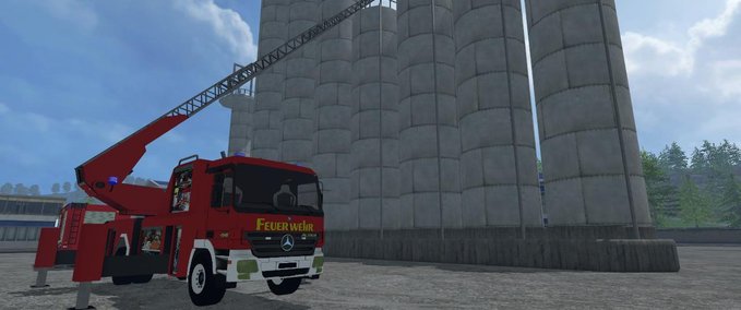 Feuerwehr DLK 23/12 Landwirtschafts Simulator mod