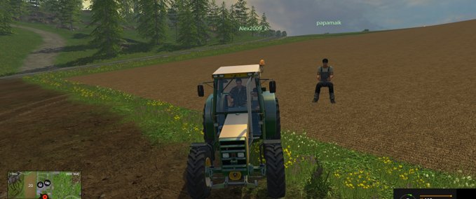 Scripte Beifahrer Script Landwirtschafts Simulator mod