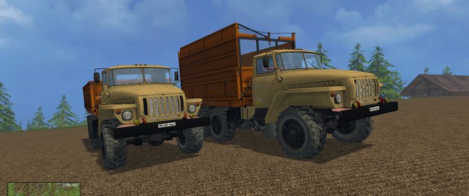 Sonstige Fahrzeuge Ural 5557 Landwirtschafts Simulator mod