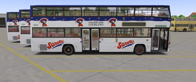 Bus Skins Sarotti Schokolade Pack D89 D90 OMSI 2 mod