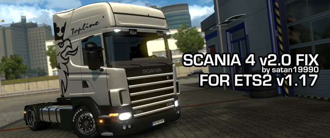 Scania Scania 4 Fix Eurotruck Simulator mod