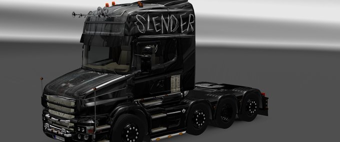 Skins Scania TCab Slender Eurotruck Simulator mod