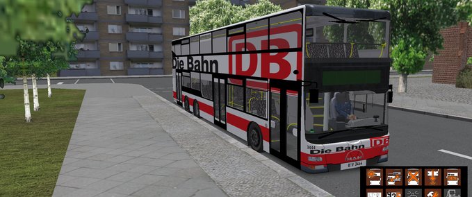 Bus Skins DB Repaint OMSI 2 mod