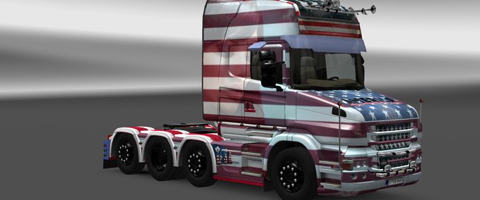 Skins TCab American Style  Eurotruck Simulator mod
