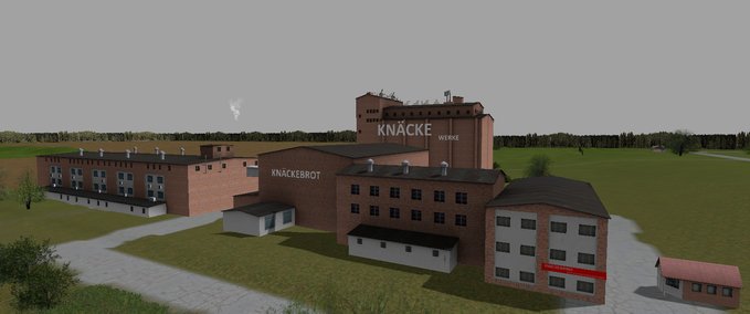 Gebäude Knäckebrotfabrik Landwirtschafts Simulator mod