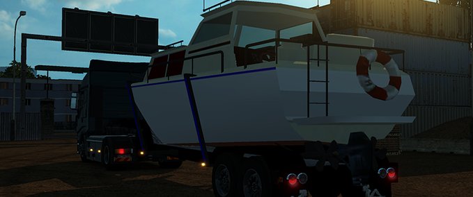 Standalone-Trailer Trailer Boat Eurotruck Simulator mod