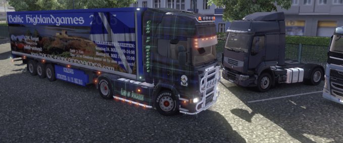 Trailer Baltic Highlandgames  Eurotruck Simulator mod
