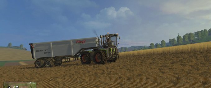 Trailers Fliegl semi trailers Farming Simulator mod