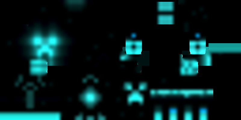 Featured image of post Minecraft Tron Creeper Skin Yes i realize it says planetminecraft trust me it s mine