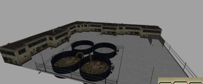 Gebäude mit Funktion Klärwerk Landwirtschafts Simulator mod
