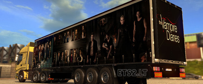 Trailer The Vampire Diaries Trailers  Eurotruck Simulator mod