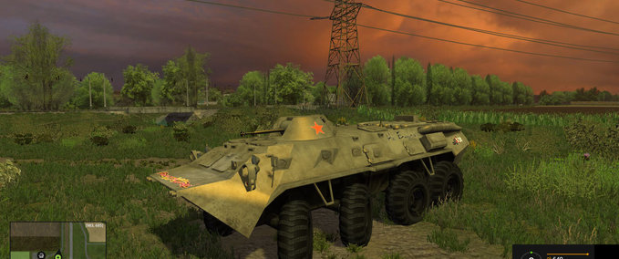 Sonstige Fahrzeuge BTR 80 Landwirtschafts Simulator mod
