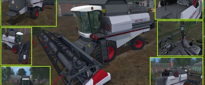 Sonstige Selbstfahrer Vector 410 Landwirtschafts Simulator mod