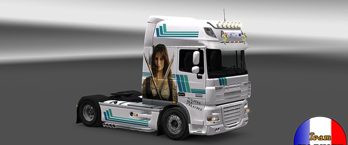 Skins TPS Collin Daf XF 50Keda Eurotruck Simulator mod