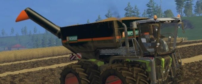 Überladewagen Richiger Überlade Aufbau Landwirtschafts Simulator mod