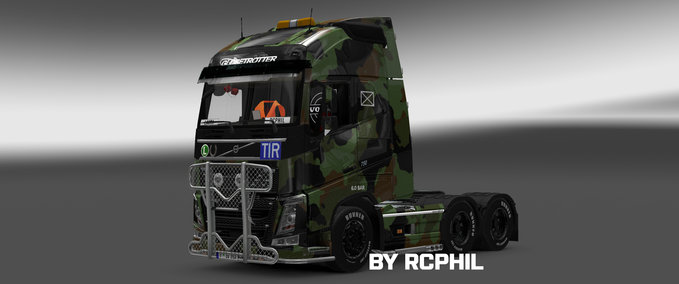 Skins FH BW Skin Trailer  Eurotruck Simulator mod