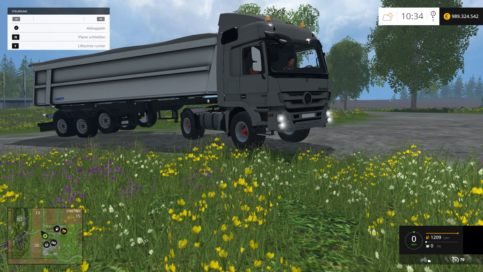 MB Actros MP3 1848 - Thumbnail 1
