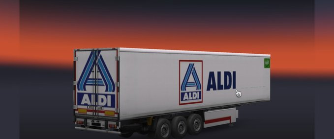 Skins ALDI Trailer  Eurotruck Simulator mod