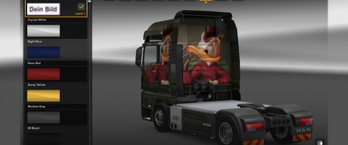 Skins Freddy´s Heavy Transporte Eurotruck Simulator mod