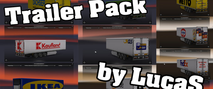 Trailer Trailer Pack  Eurotruck Simulator mod