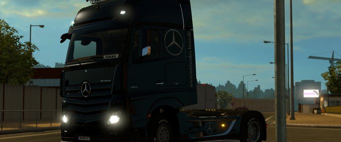 Skins Mercedes Actros MP IV Skin Eurotruck Simulator mod
