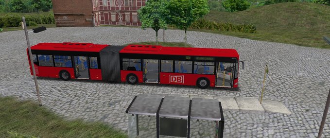 Bus Skins Repaint Citaro 530G DB Bahn OMSI 2 mod