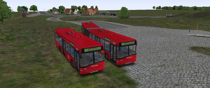 Bus Skins Solaris Repaint 12-18-DB-Bahn OMSI 2 mod