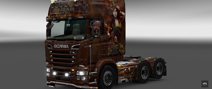 Skins Scania R und S (RJL) Steampunk Eurotruck Simulator mod