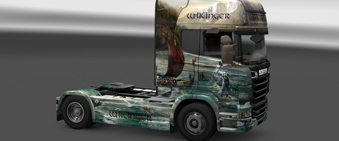 Skins Wikinger Eurotruck Simulator mod