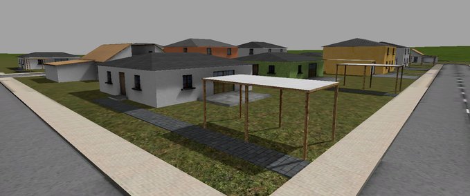 Gebäude Häuser Set Landwirtschafts Simulator mod