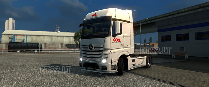 Skins Mercedes MP4 2014 Logistics Skin Pack 1 Eurotruck Simulator mod