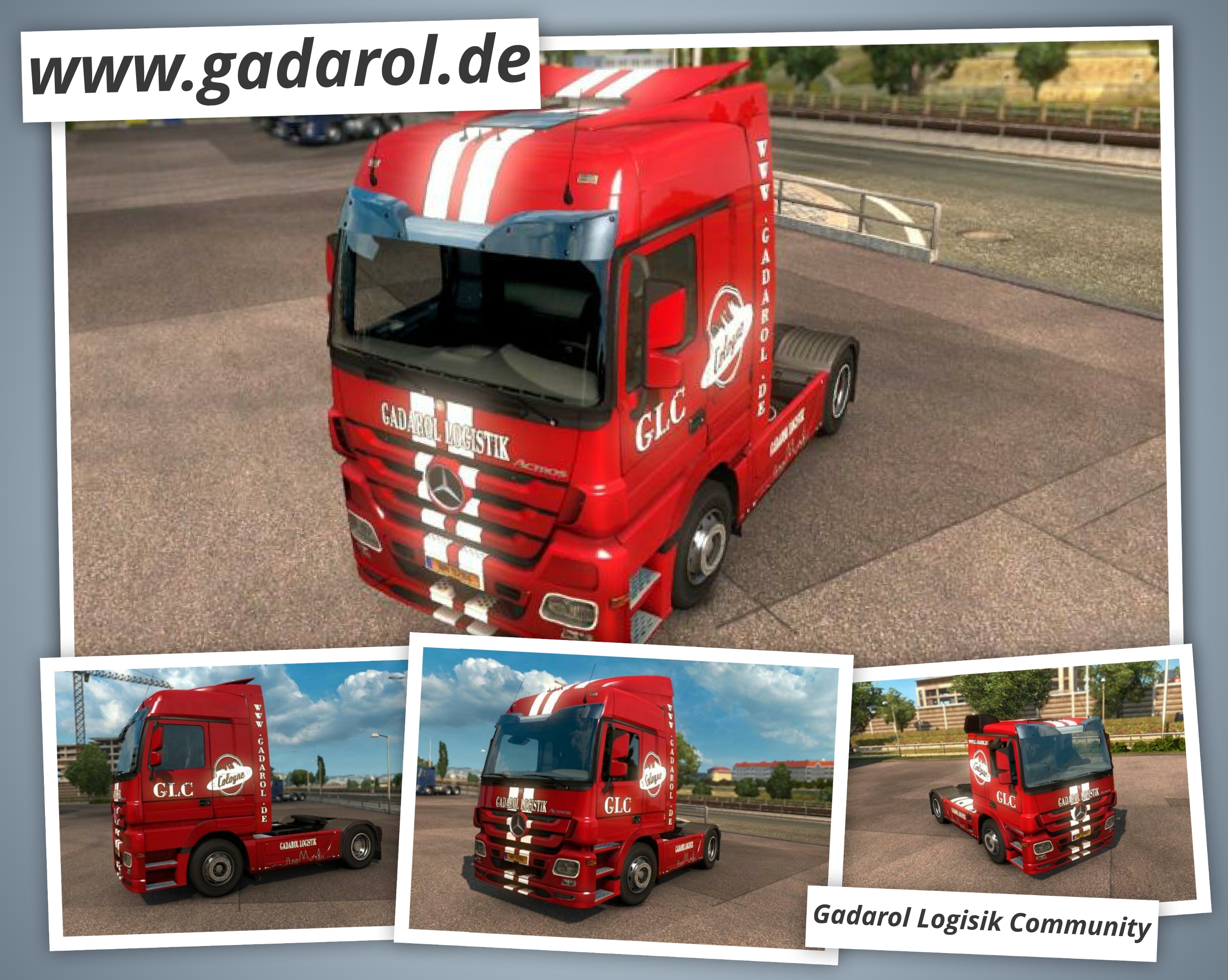 GLC Skin Package Mercedes Actros 2009 - Thumbnail 1