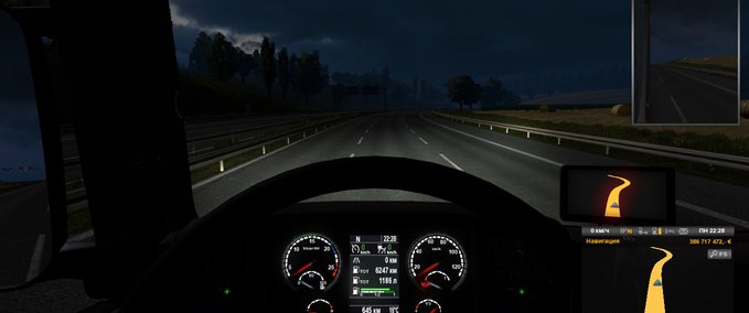 Sonstige Scania Anzeigen Rework Eurotruck Simulator mod