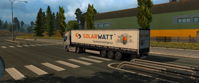 Standalone-Trailer Solarwatt Trailer Eurotruck Simulator mod