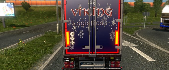 Standalone-Trailer Viking Logistics Chereau Eurotruck Simulator mod