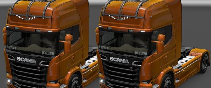 Sonstige Monster Dachgrill für Scania Eurotruck Simulator mod