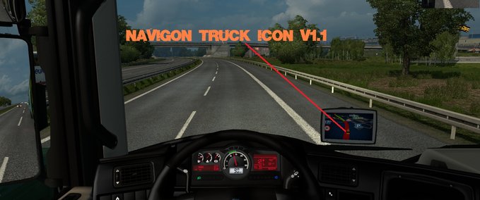 Sonstige Navigon Truck Icon  Eurotruck Simulator mod
