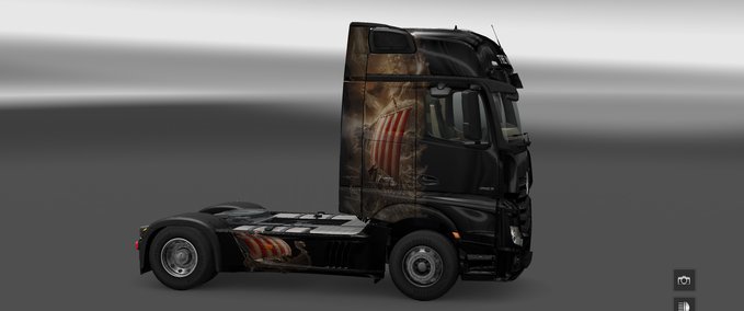 Skins Mercedes Benz MP4 Eurotruck Simulator mod