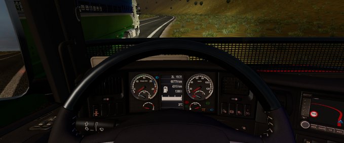 Scania Amaturenbrett für Scania T Eurotruck Simulator mod